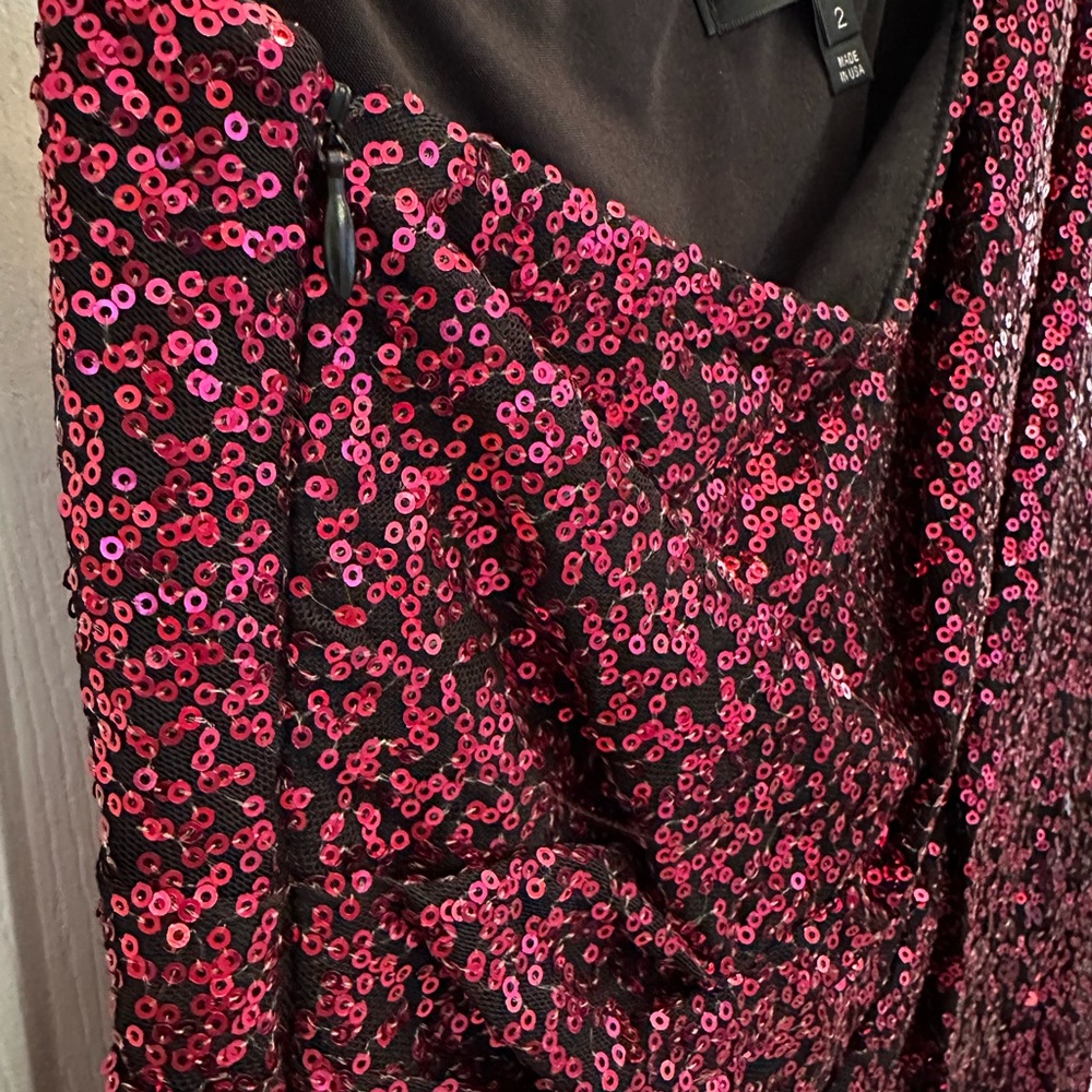 Ombré sequin dress